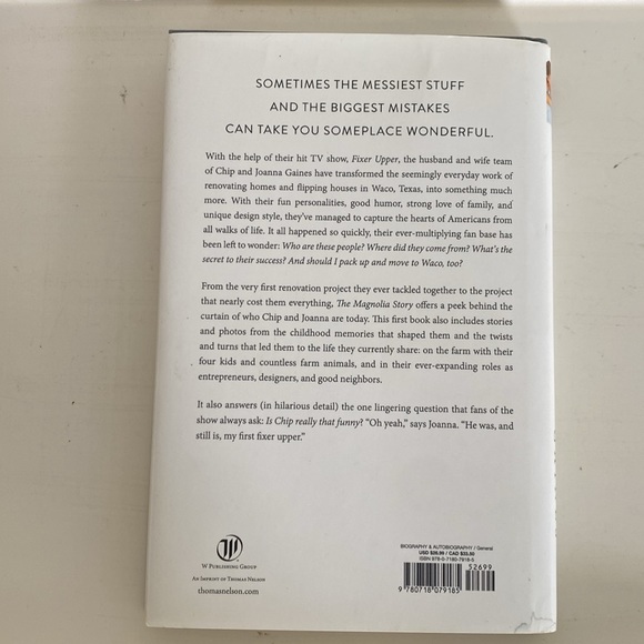 The Magnolia Story Chip and Joanna Gaines Hardcover Book - Picture 3 of 10